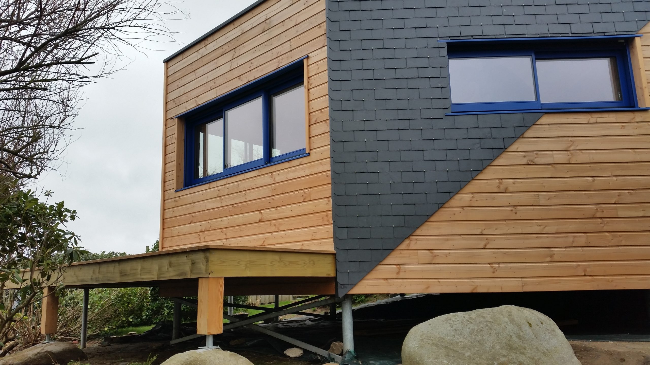 extension ossature bois