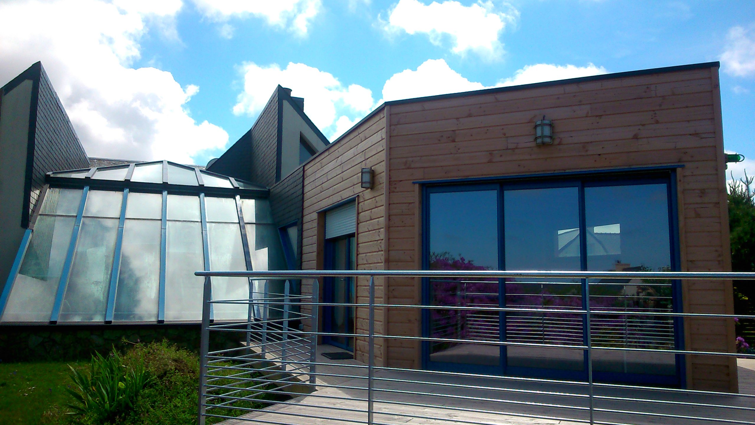 Extension ossature bois