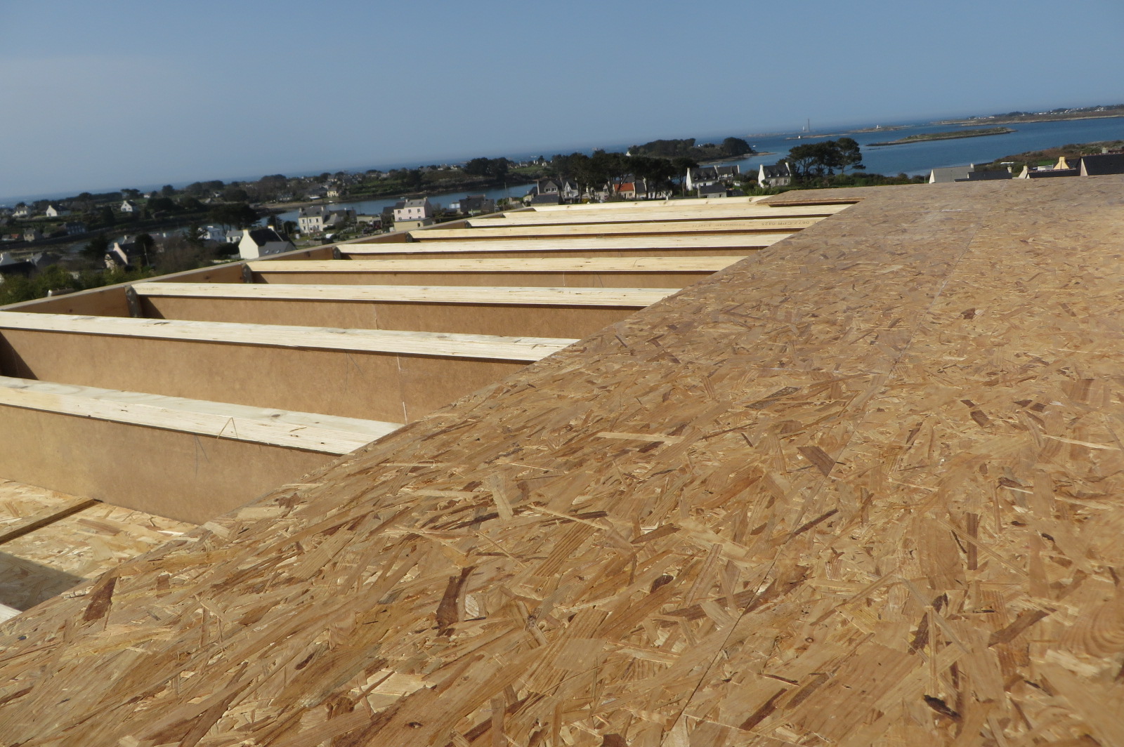 extension bois sur pilotis landeda