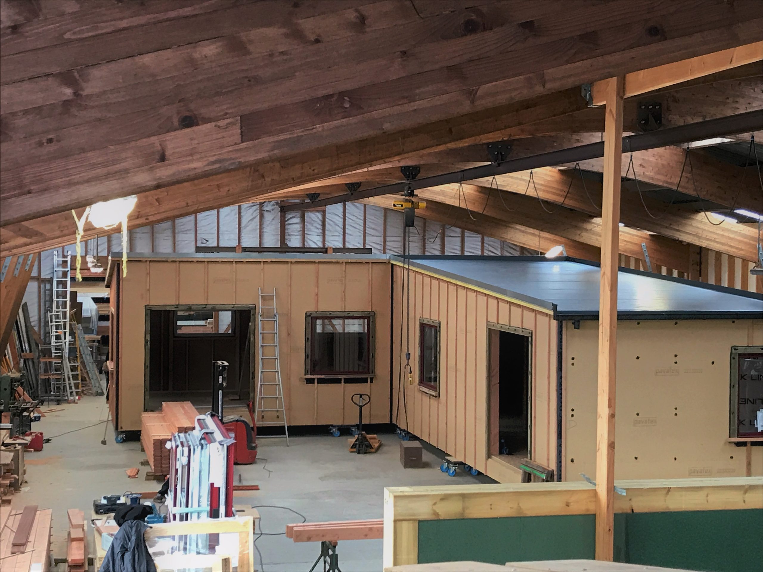 maison habitation modulaire ossature bois