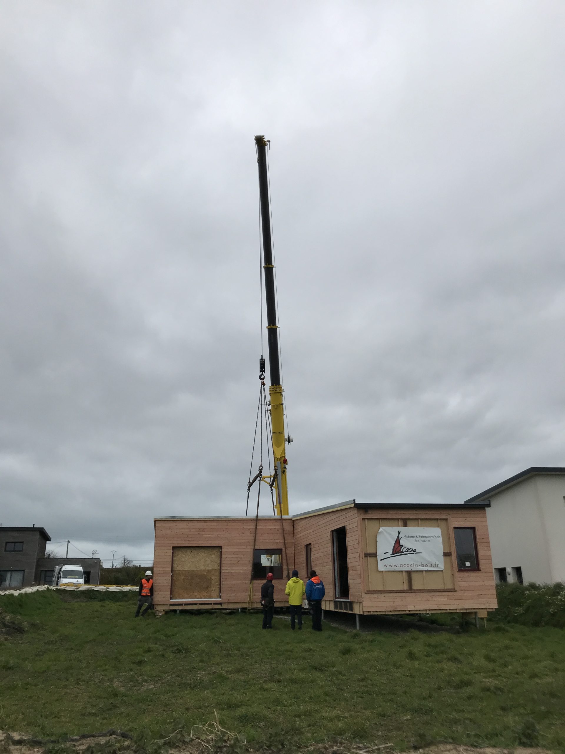 maison habitation modulaire ossature bois