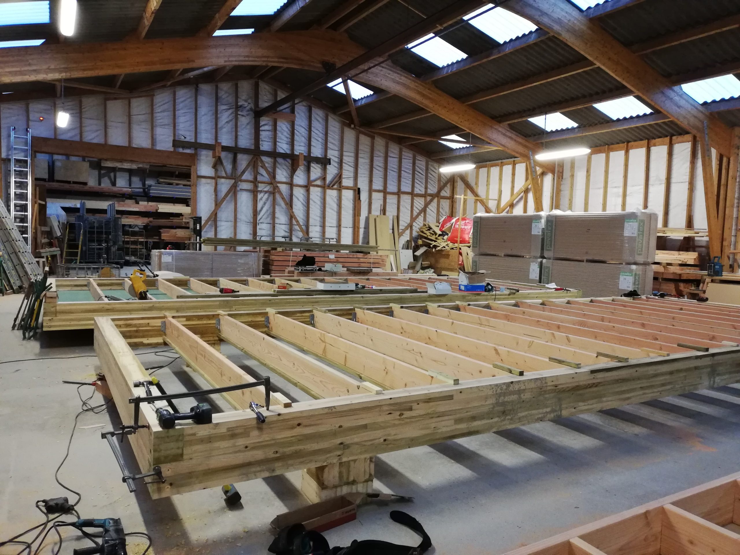 maison habitation modulaire ossature bois