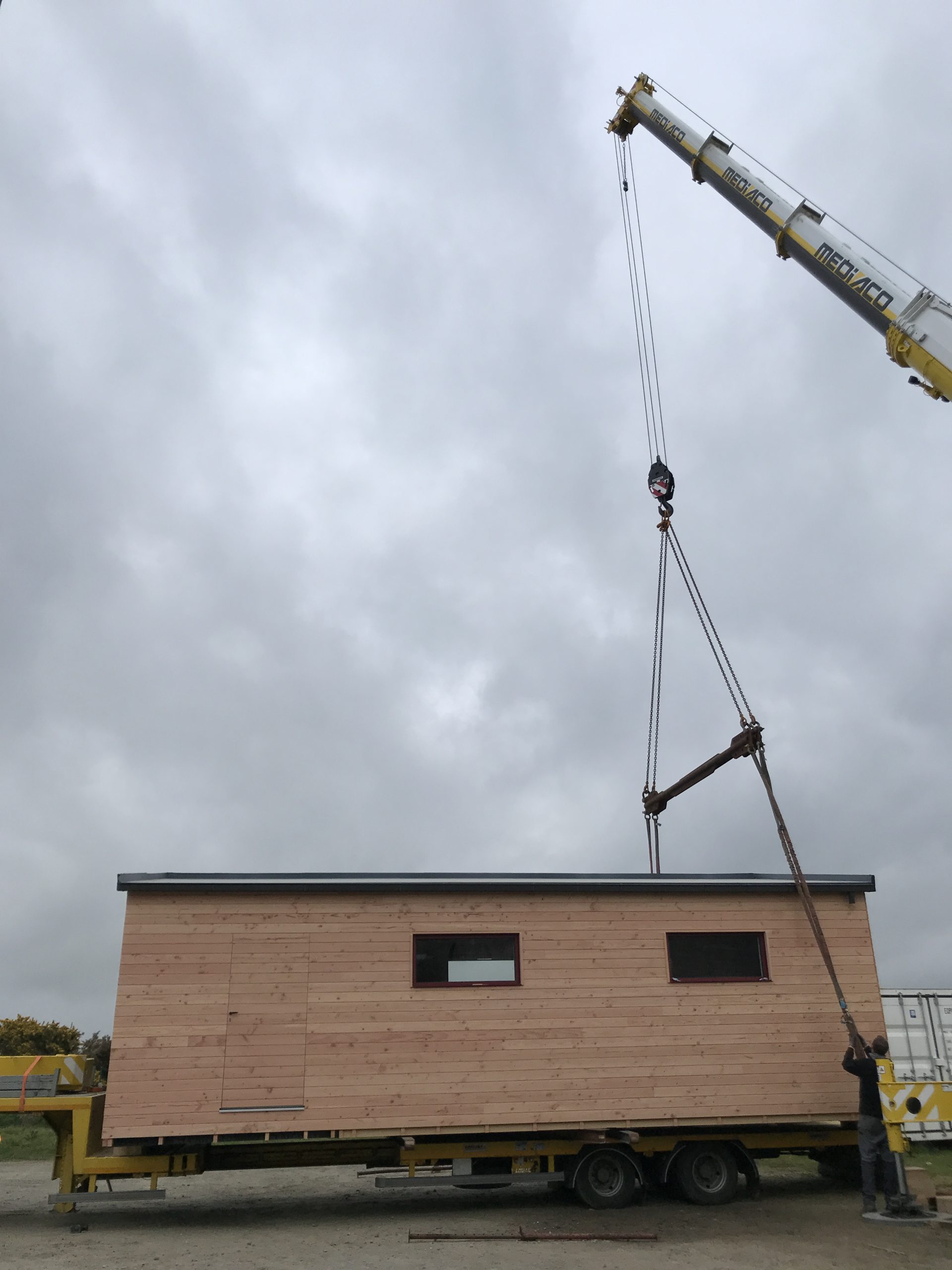 maison habitation modulaire ossature bois