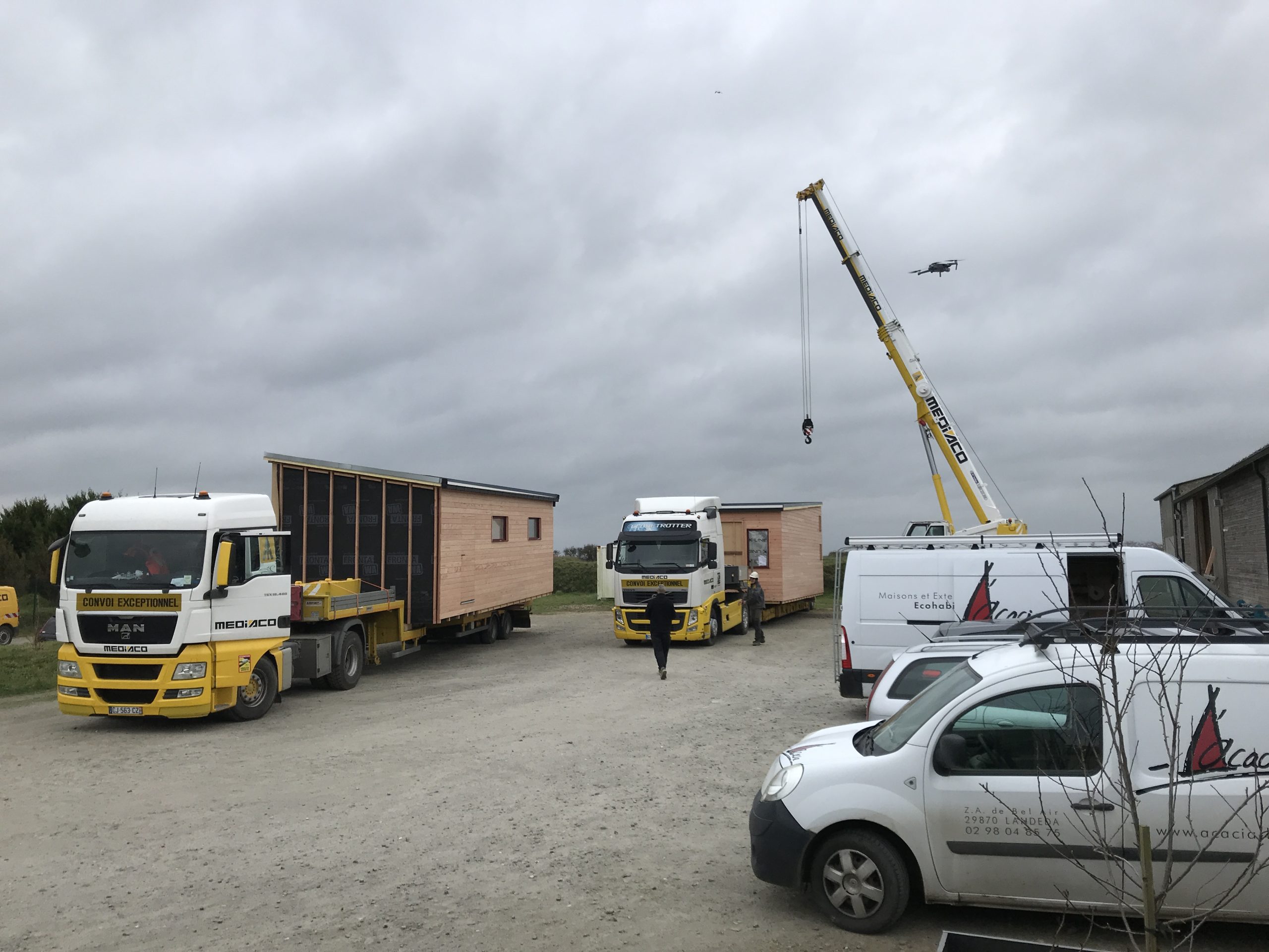 maison habitation modulaire ossature bois