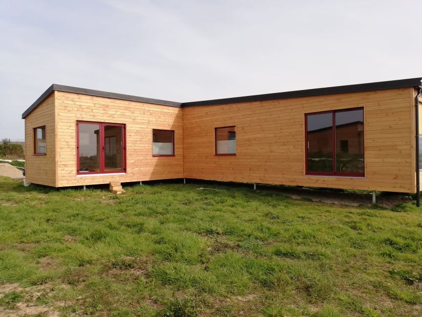 maison habitation modulaire ossature bois