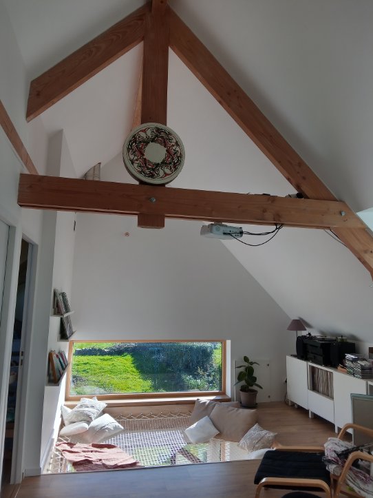 Maison bioclimatique ossature bois landeda