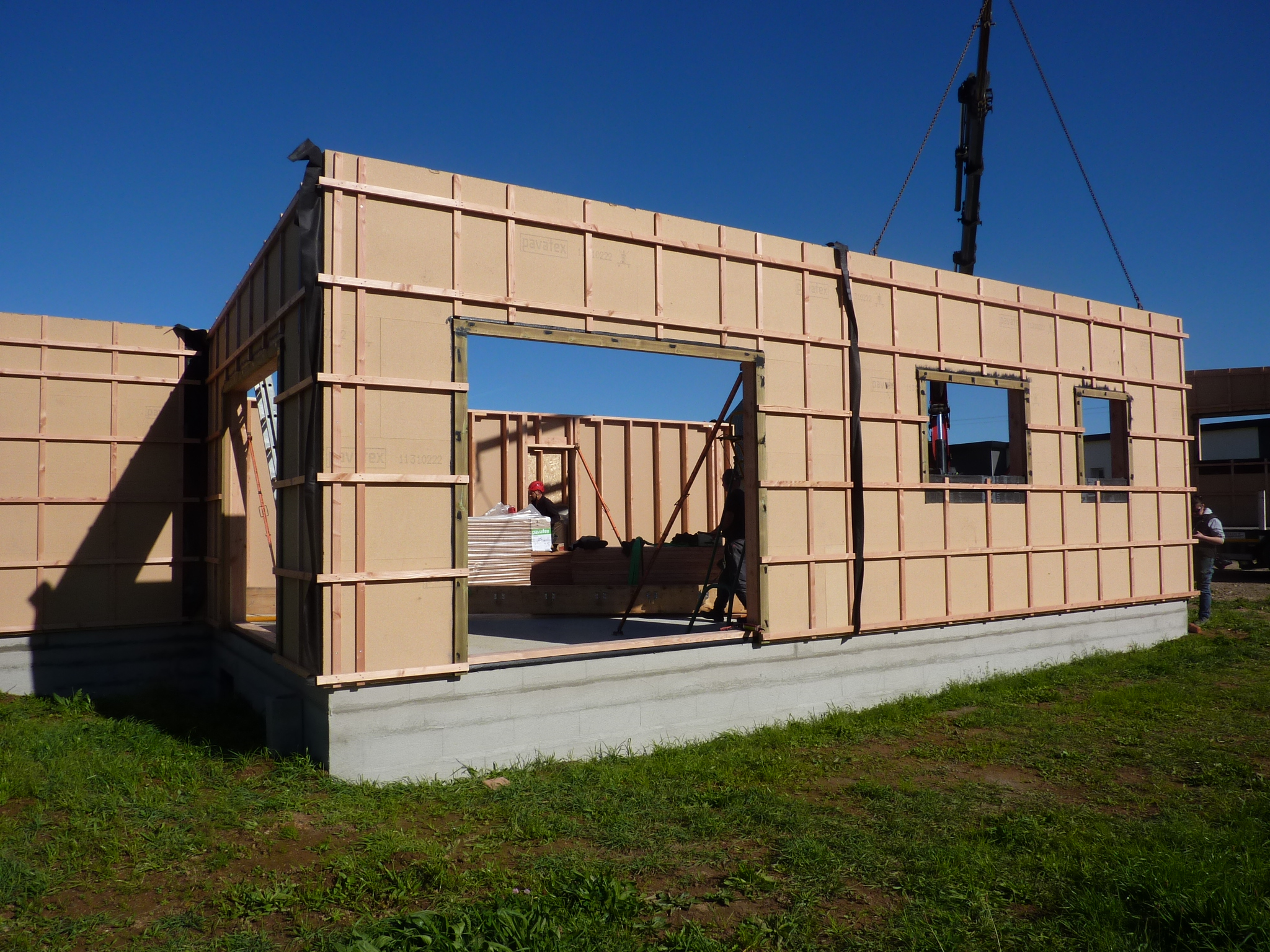 maison de plain pied en ossature bois