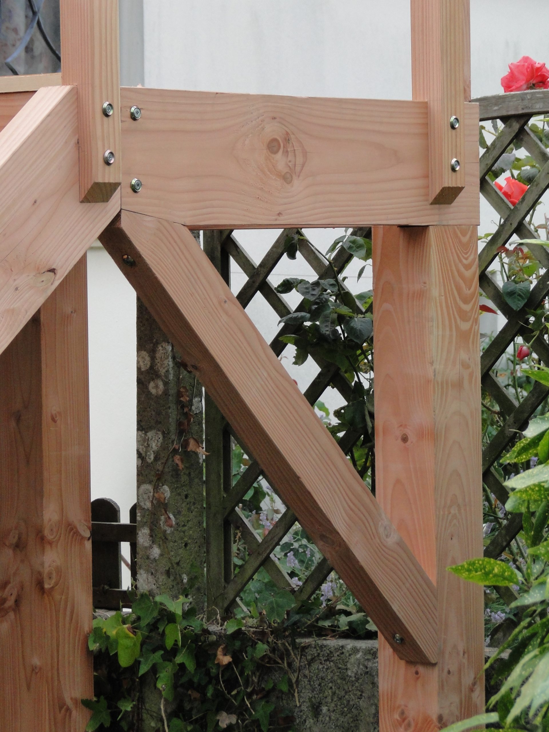 Terrasse bois sur pilotis