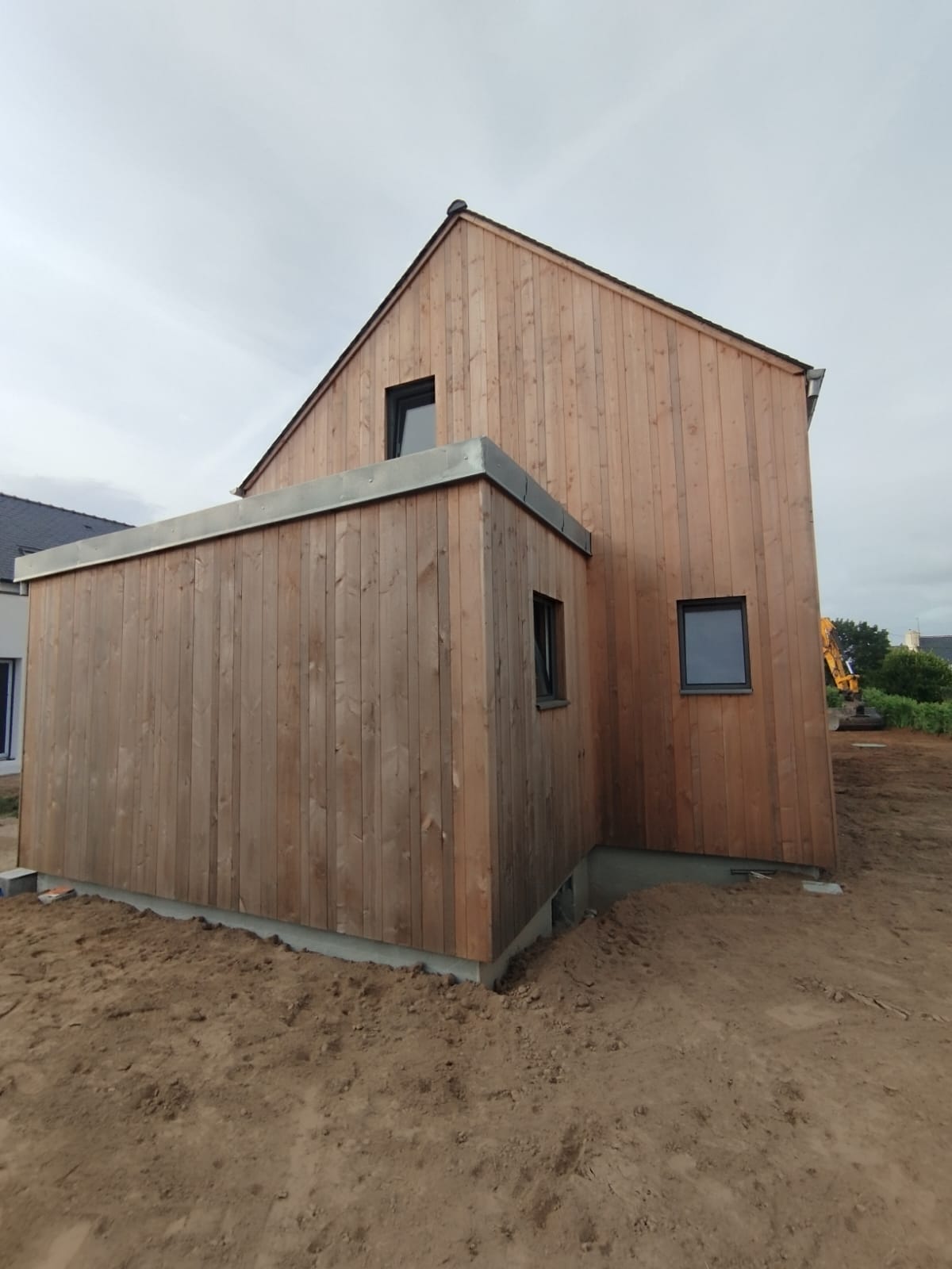 Petite maison ossature bois plouguerneau