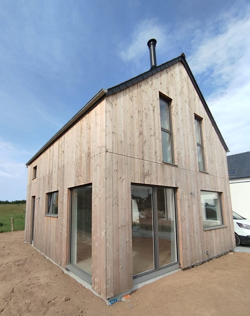 Petite maison ossature bois plouguerneau