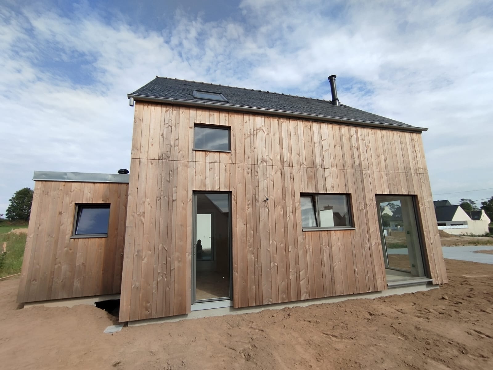 Petite maison ossature bois plouguerneau