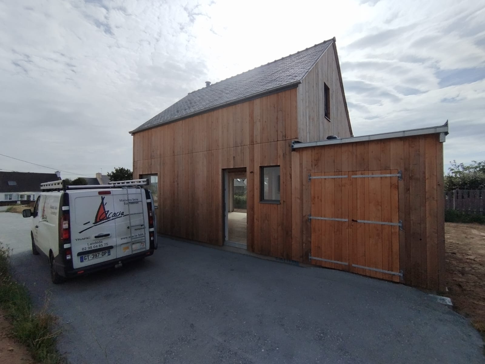 Petite maison ossature bois plouguerneau